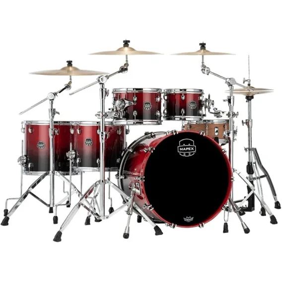Mapex Saturn SR628XURQ - Scarlet Fade Shellpack