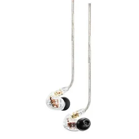 Shure SE535, Earphones w/detachable cable clear