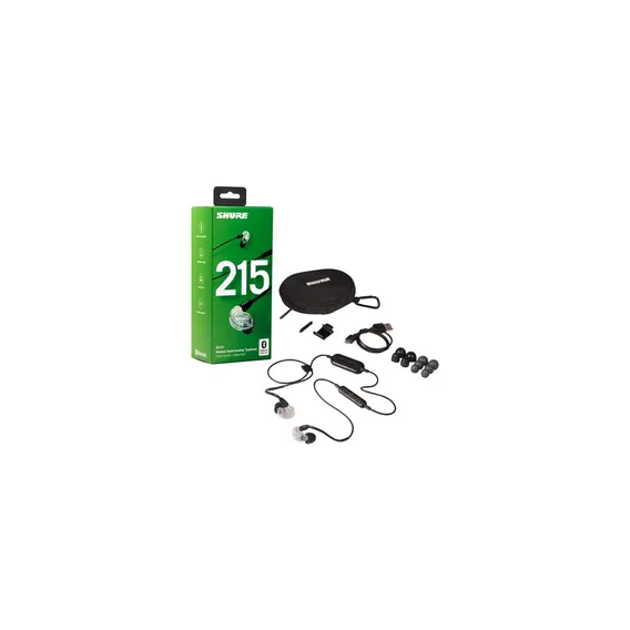 Shure SE215 m/ RMCE-BT1, Bluetooth, Clear