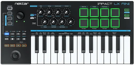 Nektar Impact LX Mini 25