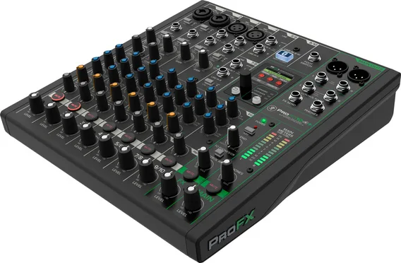Mackie ProFX10v3+ 10-Channel Analog Mixer Mikser Enhanced FX, USB Recording Modes, and Bluetooth
