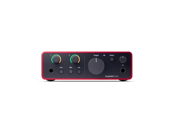 Focusrite Scarlett Solo Gen4, USB-Lydkort