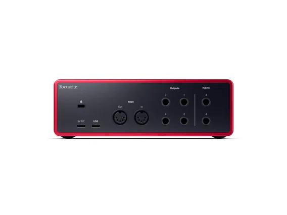 Focusrite Scarlett 4i4 Gen4, USB-Lydkort