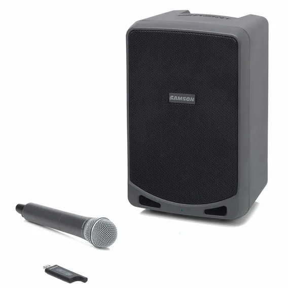 Samson XP106W, Portabel PA med trådløs mikrofon