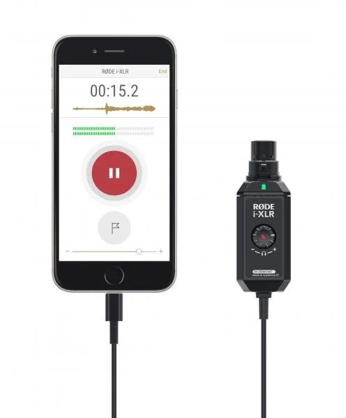 Røde i-XLR XLR - Lightning Plugg for iOS