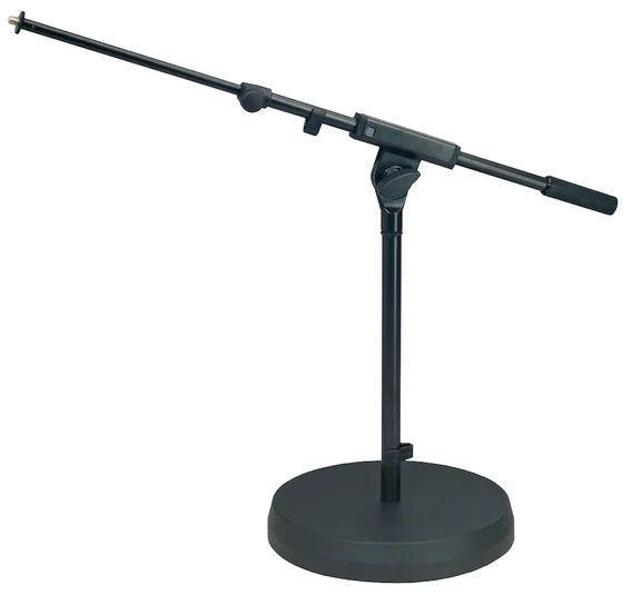 K&M 25960, Mikrofonstativ Galge Lavt Rund Base