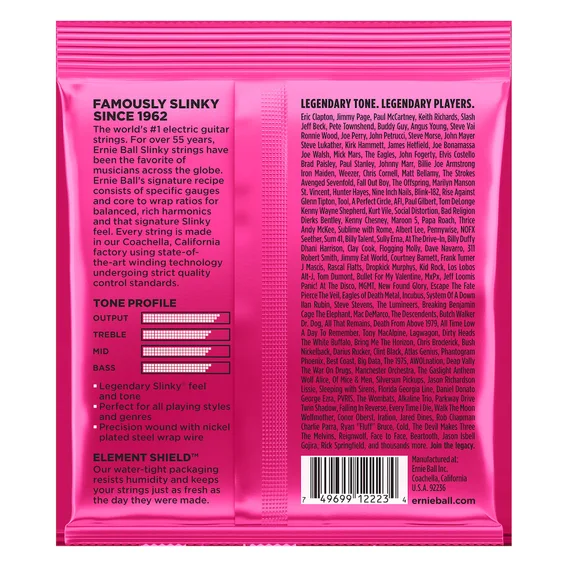 Ernie Ball EB-2223, Super Slinky
