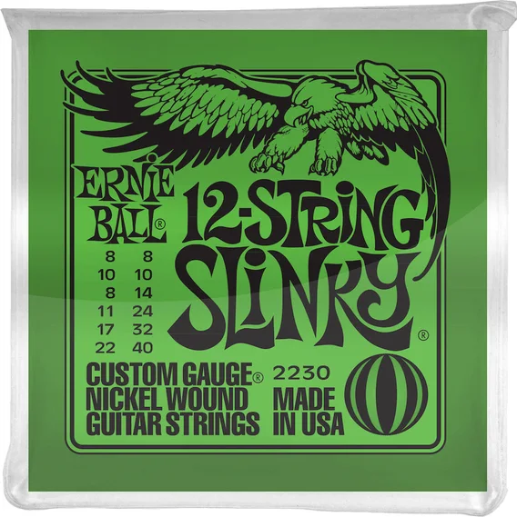 Ernie Ball EB-2230, 12 str. Sett El. Gitar