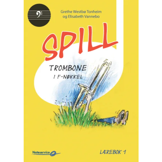 Spill Trombone B.C. 2 (F-nøkkel) lærebok