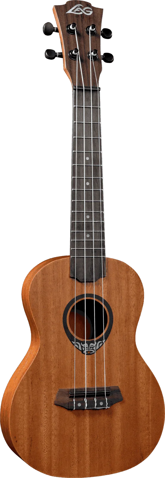 LAG Guitars Ukulele 110C Concert modell, tynn buet bunn  m/Bag