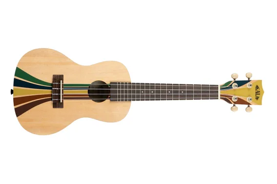 KALA KA-SURF-RIPTIDE, Surf Series Riptide Concert Ukulele, with Bag