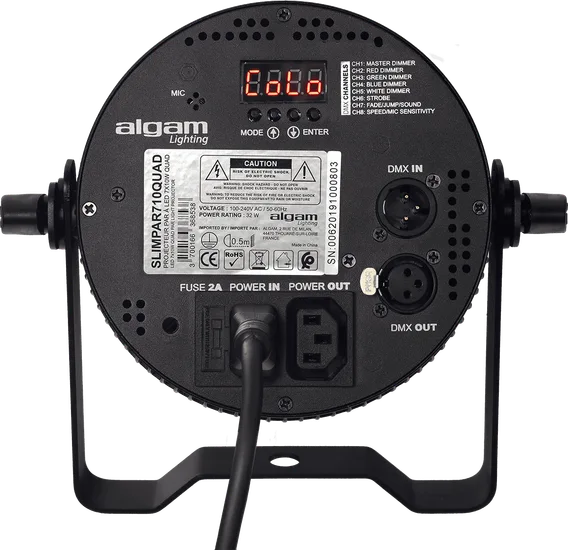 Algam Lightning SLIMPAR 710 QUAD (RGBW)