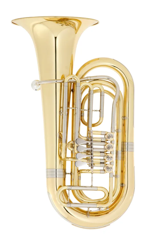 MTP mod. 1100 Tuba Bb 4v rotor. Student-modell