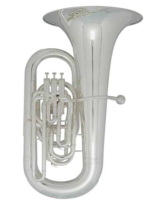MTP mod.9810 Tuba Eb 4v. 3+1. Comp-system. Sølv