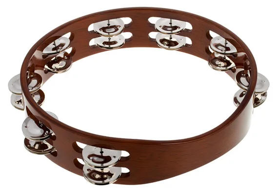 Meinl TA-2-AB, Wood Tamburin Dobbel