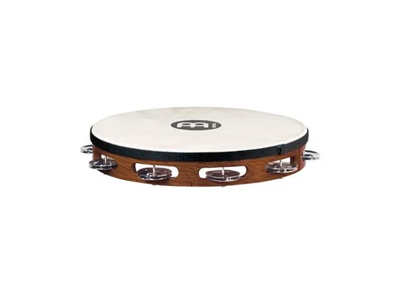 Meinl TAH-1-AB, Wood Tamburin m/skinn enkel