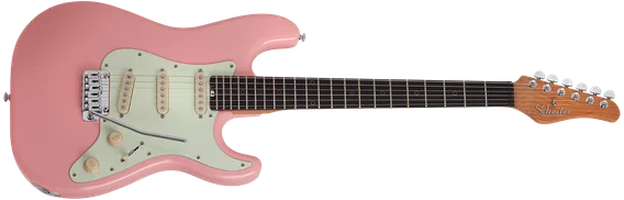 Schecter Nick Johnston Traditional, TRAD-HSS Atomic Coral