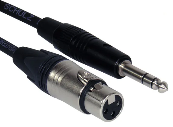 Schulz NUAW5, XLRF/Jack Bal 5m