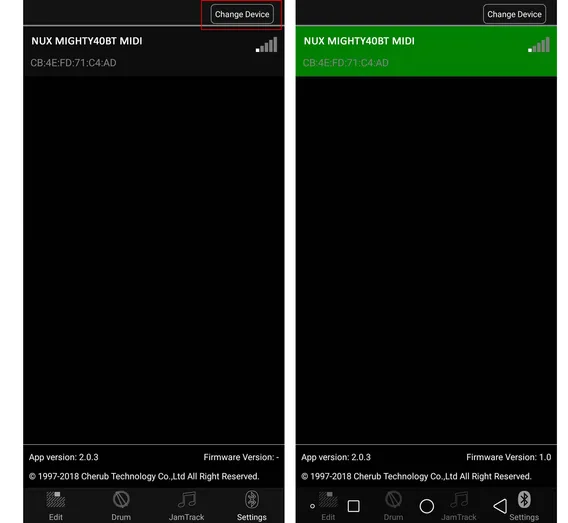 NUX Mighty 40 BT, Forsterker m/Bluetooth