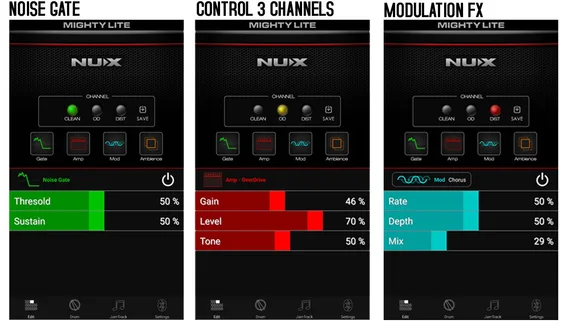 NUX Mighty Lite BT Forsterker m/Bluetooth