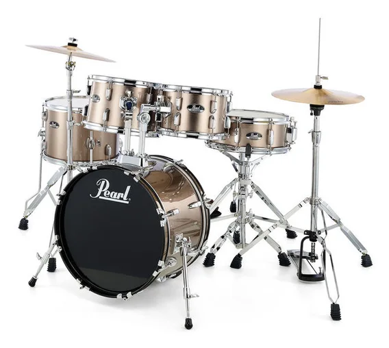 Pearl RS505C/C707, Roadshow Bronze Metallic w/cymb. 20'' KD