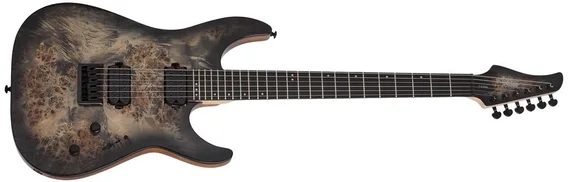 Schecter C-6 PRO, Charcoal Burst