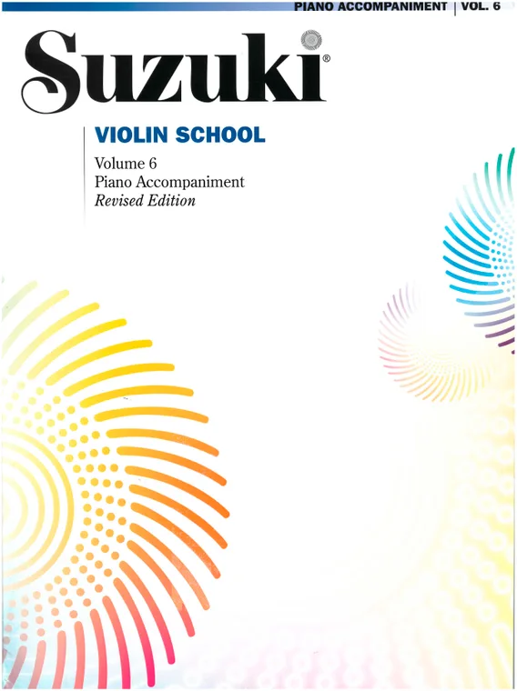 Suzuki Vol.6, Violinskole