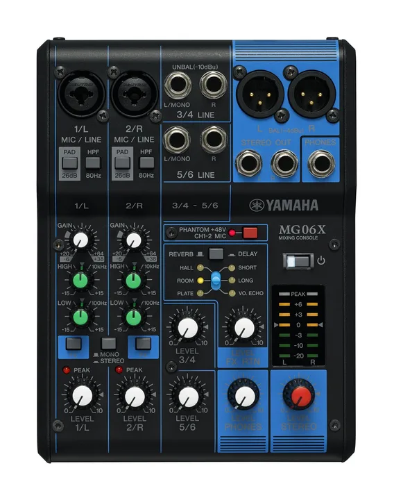 Yamaha MG06XYEM, Mixer