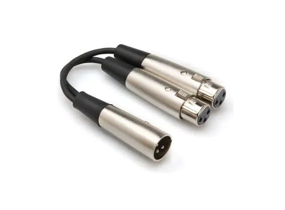 Schulz EZB1, XLR Splitt 1xHan til 2xHun 1m.