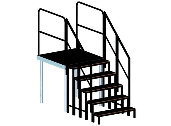 PROLYTE SM-STAIR EasyStair, 40cm, Enkel Trappemodul||
