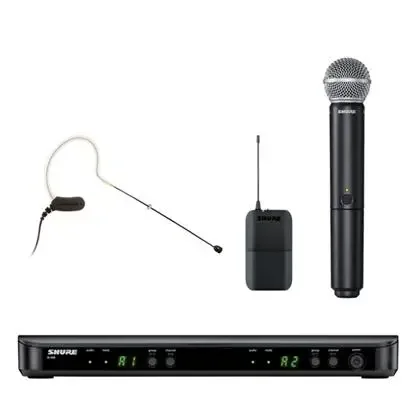 Shure BLX1288, Combo med SM35 og SM58