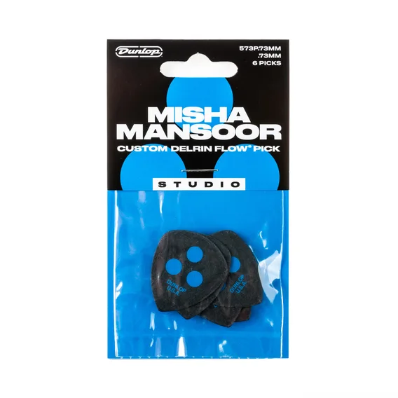 Dunlop Misha Mansoor Flow Delrin Players PAck 6pcs 0,73