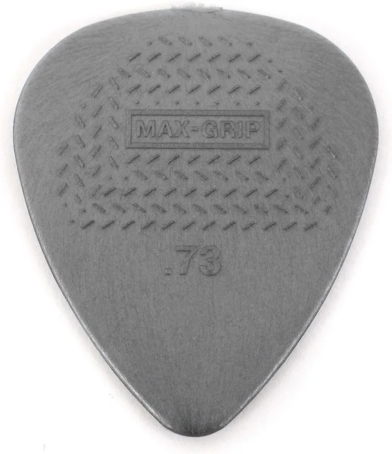 Dunlop Nylon Max-Grip, 0.73mm, Players Packs 12pcs.