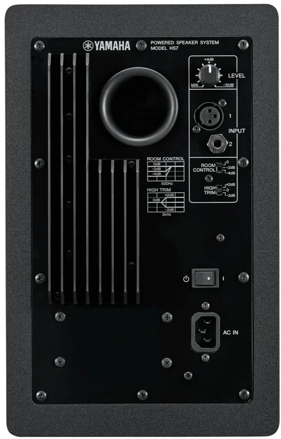 Yamaha HS7B, Studiomonitor Black