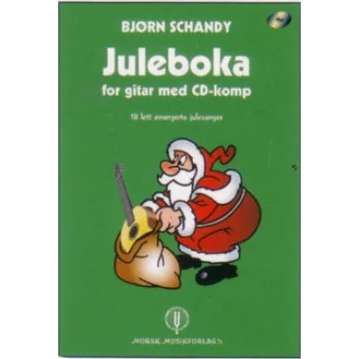 Juleboka for Gitar, med CD-Comp