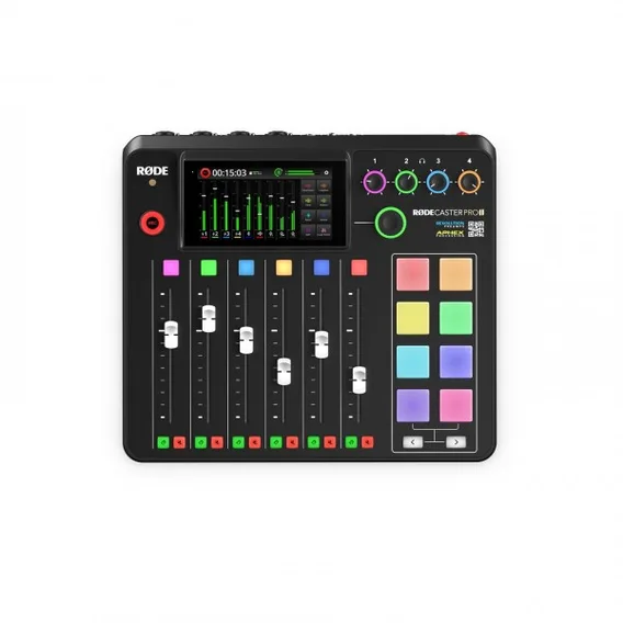 RØDE RodeCaster Pro II Prod Podcast Studio