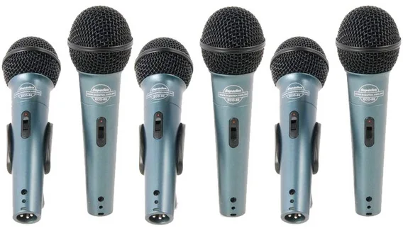 Superlux ECO88 6 pack, dynamisk mikrofon