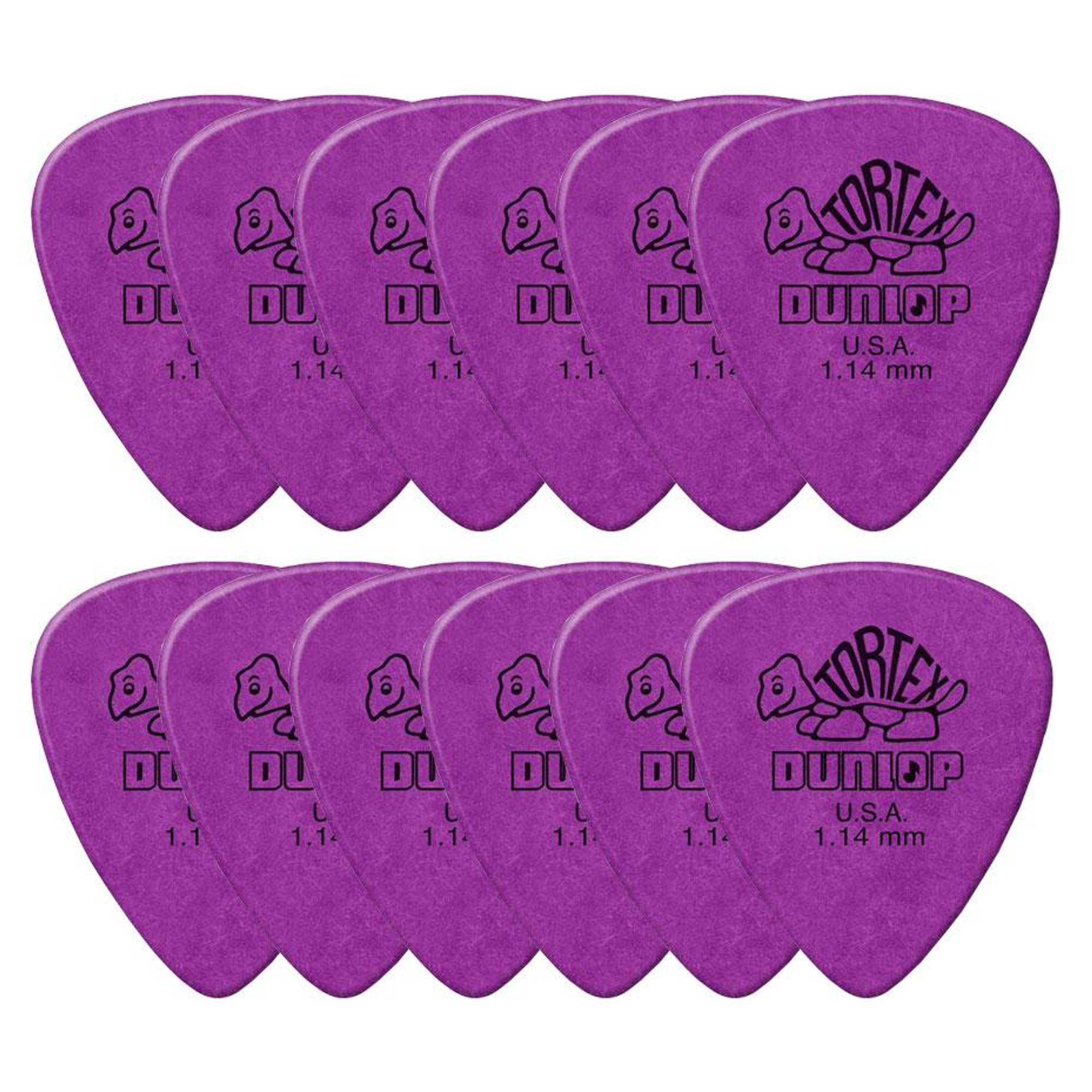 Dunlop Tortex 1.14mm, Players Pack 12pcs.